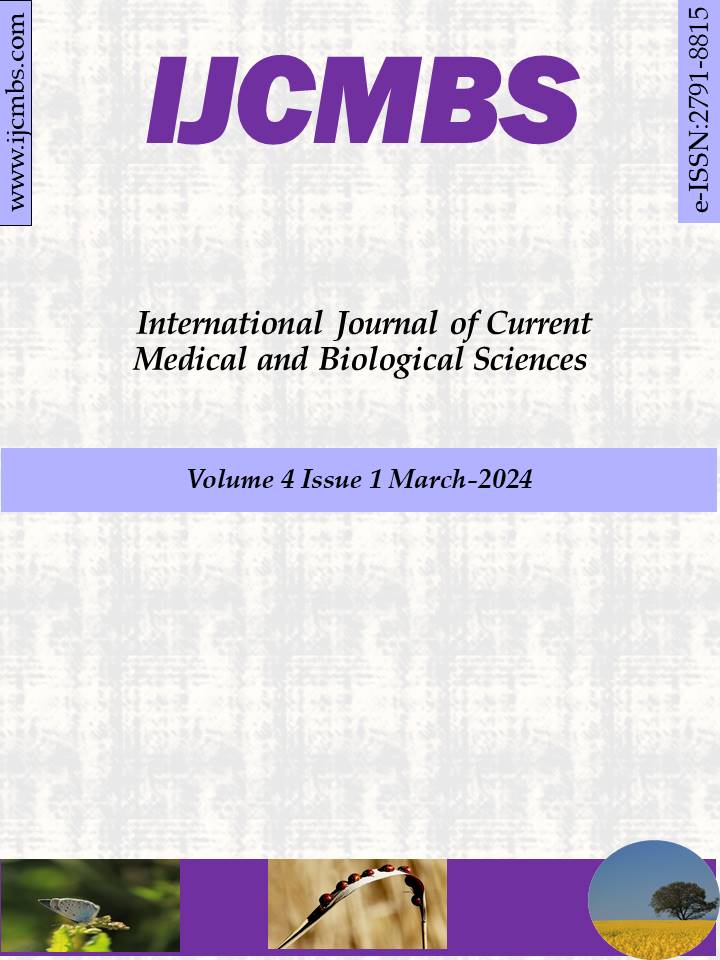 					View Vol. 4 No. 1 (2024): International Journal of Current Medical and Biological Sciences
				
